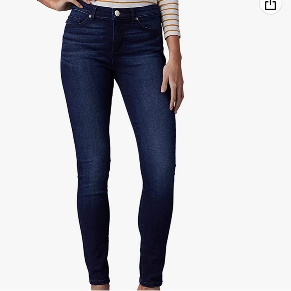 Lee Womens Slimming Fit Rebound Skinny Leg Denim Jeans Size 10M Medium - Picture 1 of 3